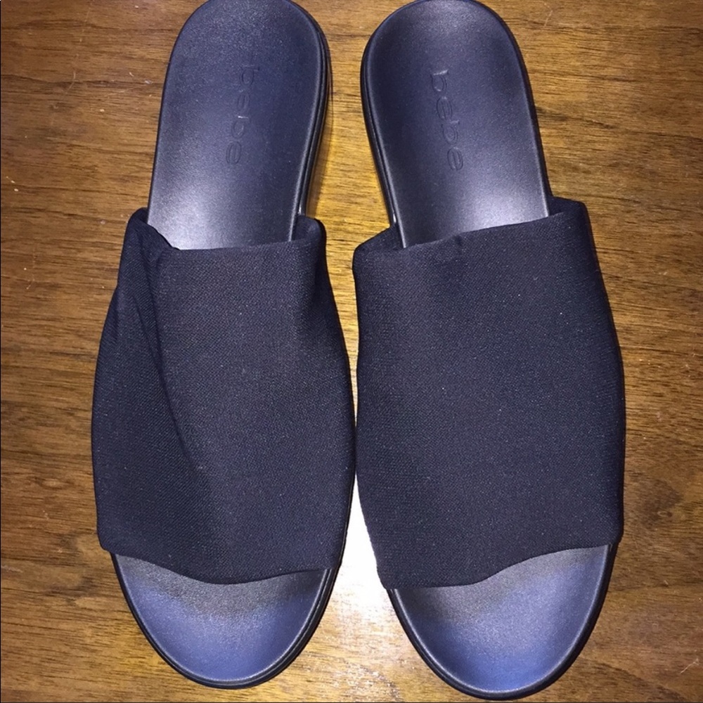 Y2k black platform sandals